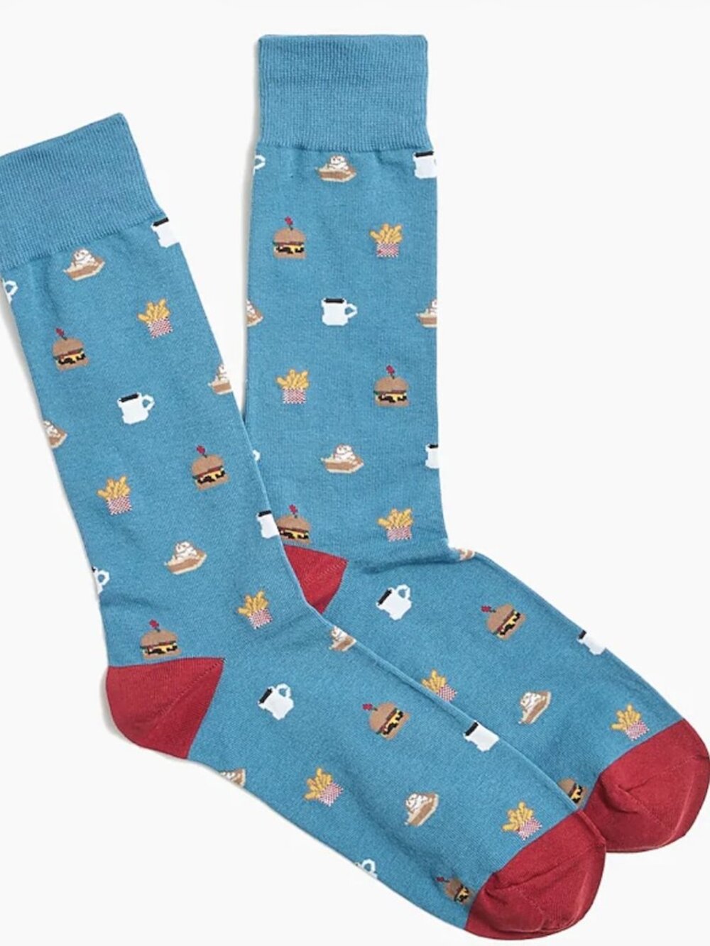 NEW! J CREW Men's "Diner" Socks Size